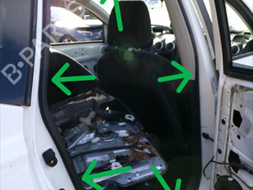 Portierrubbers Portierrubbers NISSAN QASHQAI I (J10, NJ10) 1.6 dCi All-wheel Drive (130 hp) 35751000 35751000