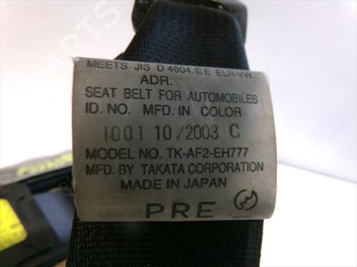 Front right seatbelt MAZDA 6 Hatchback (GG) 2.0 DI (GG14) | BP26306801I25 - Image 5