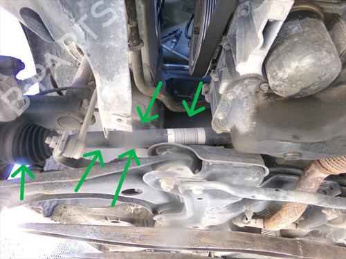 Used Right front driveshaft Right front driveshaft CITROËN C3 II (SC_) 1.2 VTi 82 (82 hp) 33264819 33264819