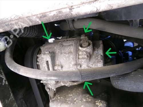 Used AC compressor AC compressor RENAULT LAGUNA III (BT0/1) 1.5 dCi (BT00, BT0A, BT0T, BT1J) (110 hp) 36767137 36767137