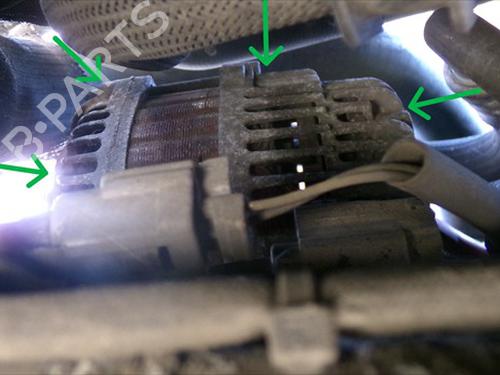 Alternador Alternador RENAULT LAGUNA III (BT0/1) 1.5 dCi (BT00, BT0A, BT0T, BT1J) (110 hp) 36767135 36767135