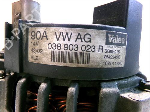 Alternator VW BORA I (1J2) 1.9 TDI | BP31241905M7 