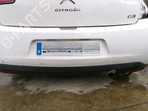 Used Rear bumper Rear bumper CITROËN C3 II (SC_) 1.4 HDi 70 (SC8HZC, SC8HR0, SC8HP4) (68 hp) 33265224 33265224