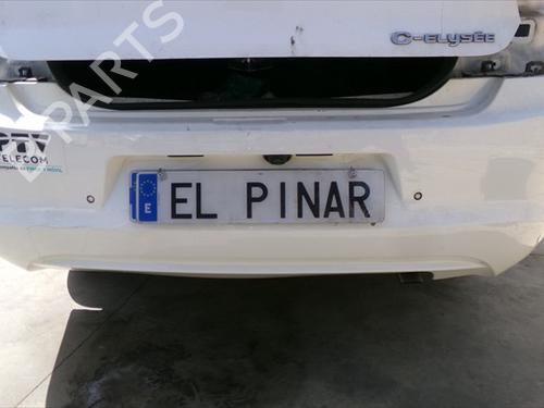 Used Rear bumper Rear bumper CITROËN C-ELYSEE (DD_) 1.5 BlueHDi 100 (102 hp) 39021593 39021593