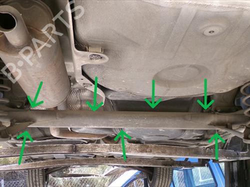 Used Rear axle Rear axle 38770514 38770514