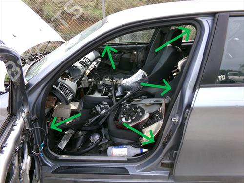 Used Rubber door seal Rubber door seal BMW 1 (E87) 120 d (163 hp) 33265527 33265527