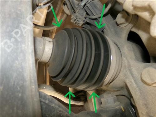 Used Right front driveshaft Right front driveshaft MERCEDES-BENZ R-CLASS (W251, V251) R 320 CDI 4-matic (251.022, 251.122) (224 hp) 29520510 29520510