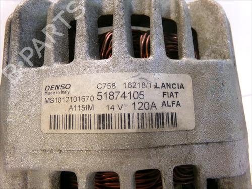 Alternator FIAT 500X (334_) 1.4 (334AXC1B, 334AXC11) | BP37282421M7 - Image 5