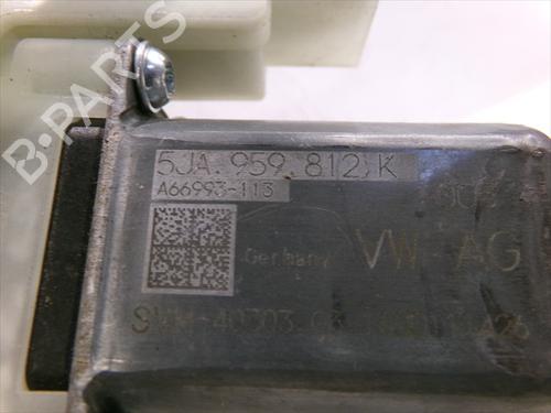 Front right window mechanism SKODA RAPID Spaceback (NH1) 1.6 TDI | BP24557370C23 - Image 5