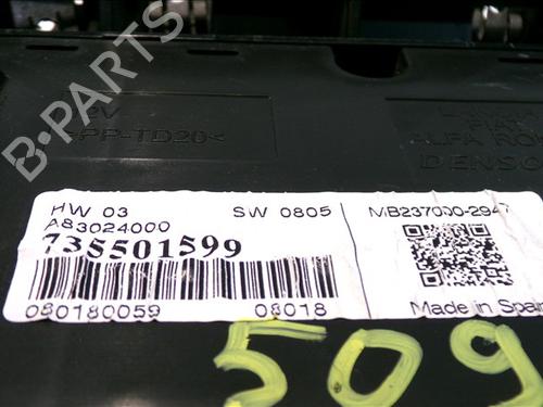 Climate control FIAT PUNTO (199_) 1.2 (199AXZ1A, 199BXZ1A) | BP33423492I5  - Image 5