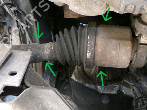 Right front driveshaft RENAULT LAGUNA III (BT0/1) 1.5 dCi (BT00, BT0A, BT0T, BT1J) | BP36767143M39 - Image 2