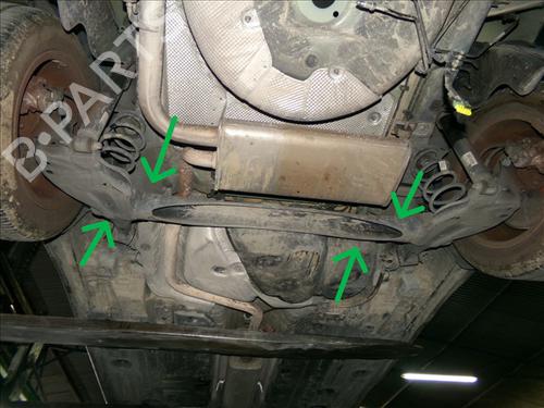 Used Rear axle Rear axle FIAT TIPO Hatchback (356_, 357_) 1.0 (357HXN1A) (101 hp) 31082572 31082572