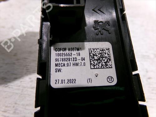 Left front window switch CITROËN C5 AIRCROSS (A_) 1.2 PureTech 130 (ARHNSJ) | BP33591931I27  - Image 5