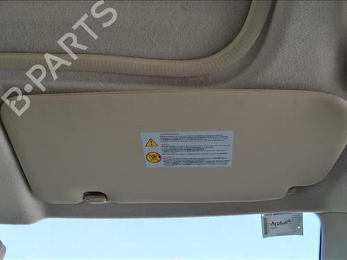 Høyre solskjerm Høyre solskjerm NISSAN X-TRAIL I (T30) 2.5 4x4 (165 hp) 24560301 24560301