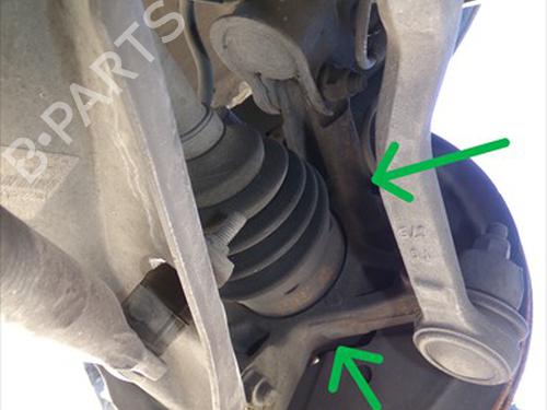 Used Right front steering knuckle Right front steering knuckle DACIA LODGY (JS_) 1.5 Blue dCi 95 (JSJL, JSN7) (95 hp) 34113929 34113929