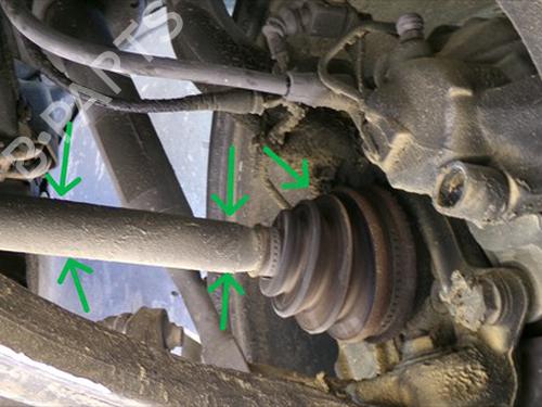 Used Right front driveshaft Right front driveshaft AUDI A4 B7 (8EC) 2.0 (130 hp) 36404881 36404881