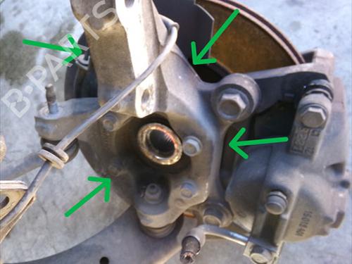 Achsschenkel links vorne für Achsschenkel links vorne CHRYSLER GRAND VOYAGER V (RT) 2.8 CRD (163 hp) 33265842 33265842