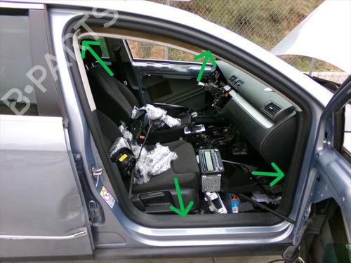 Used Rubber door seal Rubber door seal VW PASSAT B6 (3C2) 1.4 TSI (122 hp) 33265106 33265106