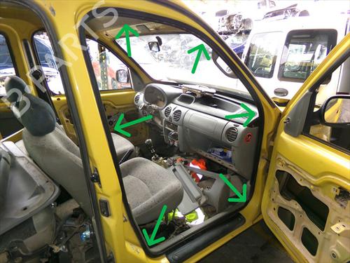 Goma contorno puerta Goma contorno puerta RENAULT KANGOO (KC0/1_) 1.5 dCi (84 hp) 39739132 39739132