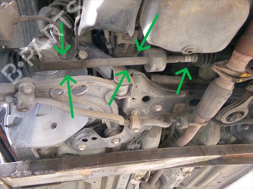 Used Right front driveshaft Right front driveshaft LANCIA YPSILON (843_) 1.2 (843.AXB1A) (80 hp) 33264579 33264579