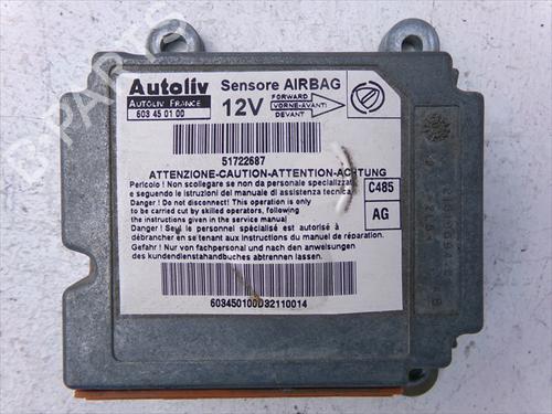 Used ECU airbags ECU airbags LANCIA YPSILON (843_) 1.2 (843.AXB1A) (80 hp) 33264554 33264554