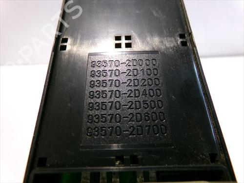 Left front window switch HYUNDAI ELANTRA III Saloon (XD) 2.0 CRDi | BP37602809I27 - Image 5