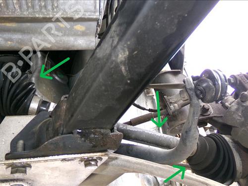 Used Left front driveshaft Left front driveshaft DS DS 3 / DS 3 CROSSBACK (UR_, UC_, UJ_) 1.5 BlueHDi 100 (UCYHYJ) (102 hp) 31020197 31020197