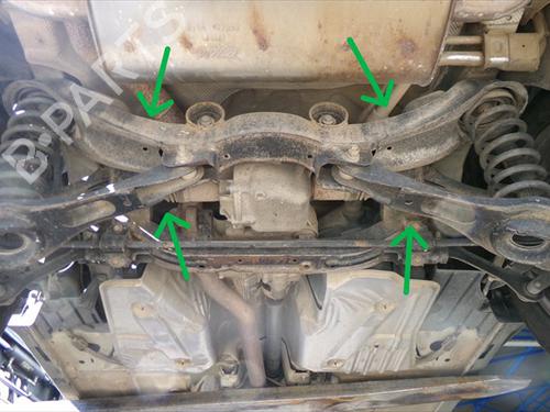 Used Rear axle Rear axle 39612046 39612046