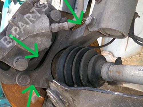 Used Right front steering knuckle Right front steering knuckle RENAULT CAPTUR I (J5_, H5_) 1.5 dCi 90 (J5N4, J5M5, J5MW, J5M6, J5AL, J5AJ) (90 hp) 34535107 34535107