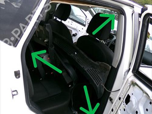 Used Rubber door seal Rubber door seal NISSAN QASHQAI +2 (JJ10E) 1.5 dCi (110 hp) 33688197 33688197