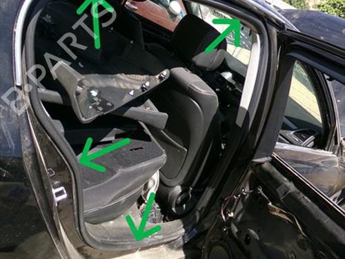 Used Rubber door seal Rubber door seal RENAULT LAGUNA III (BT0/1) 1.5 dCi (BT00, BT0A, BT0T, BT1J) (110 hp) 36767132 36767132