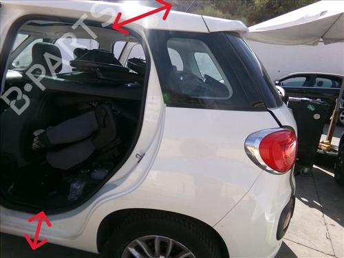 Used Left rear fenders Left rear fenders FIAT 500L (351_, 352_) 1.6 D Multijet (199LYD1B) (105 hp) 40621955 40621955