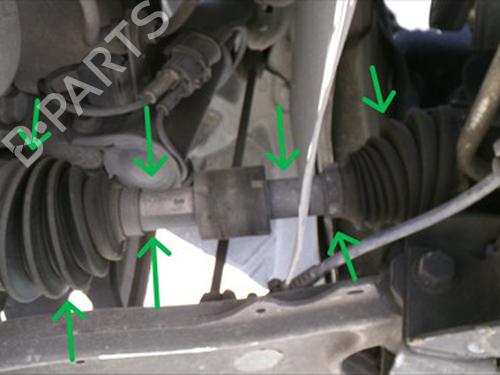 Semiasse anteriore destro Semiasse anteriore destro 38301903 38301903