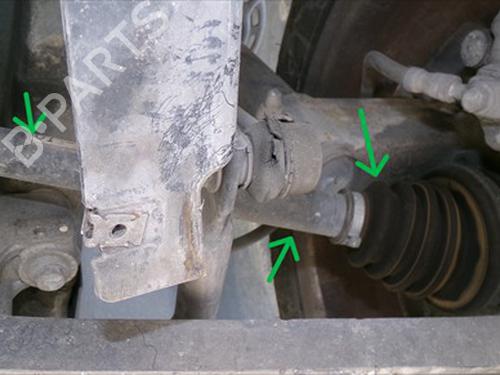 Used Left front driveshaft Left front driveshaft VW GOLF V (1K1) 1.9 TDI (105 hp) 34207375 34207375