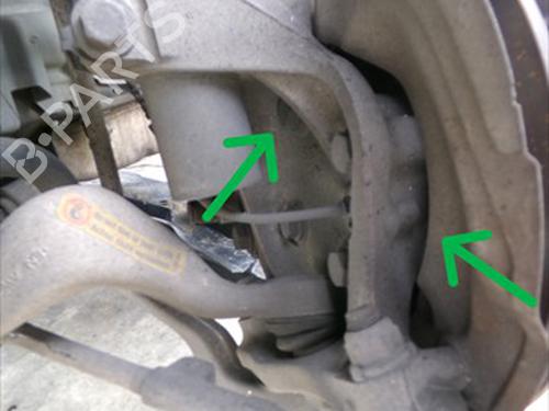 Used Left front steering knuckle Left front steering knuckle BMW 1 (E87) 120 d (163 hp) 33265541 33265541