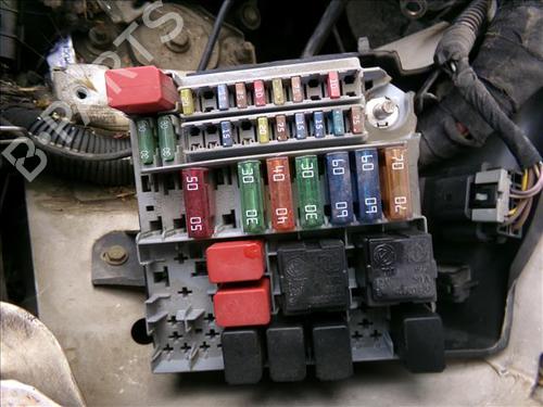 Used Fuse box Fuse box FIAT PANDA (169_) 1.3 D Multijet (169.AXC1A) (70 hp) 24858680 24858680