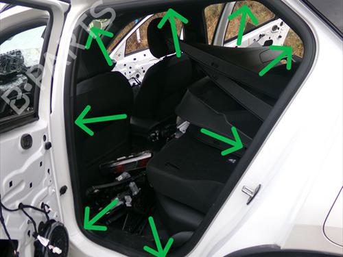 Gummiliste Gummiliste PEUGEOT 2008 II (UD_, US_, UY_, UJ_, UR_, UC_) 1.2 PureTech 100 (USHNK) (101 hp) 39714295 39714295