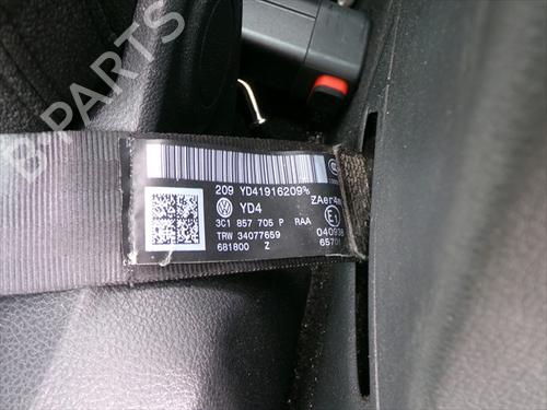 Front left seatbelt VW PASSAT B6 (3C2) 1.4 TSI | BP33265023I26 - Image 2