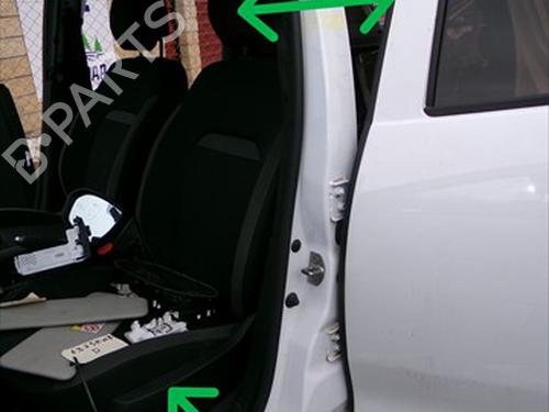 Bagskærm venstre DACIA DUSTER (HM_) 1.0 TCe 100 (HMMT) | BP38106891C43 - Image 2