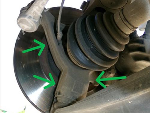 Used Left front steering knuckle Left front steering knuckle CITROËN DS4 (NX_) 1.6 HDi 115 (114 hp) 33975391 33975391