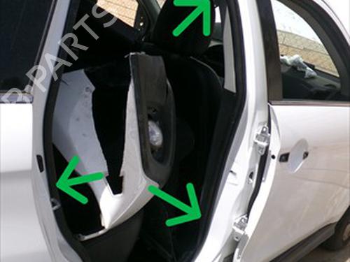 Used Rubber door seal Rubber door seal MITSUBISHI ASX (GA_W_) 1.8 DI-D (GA6W) (150 hp) 34180613 34180613