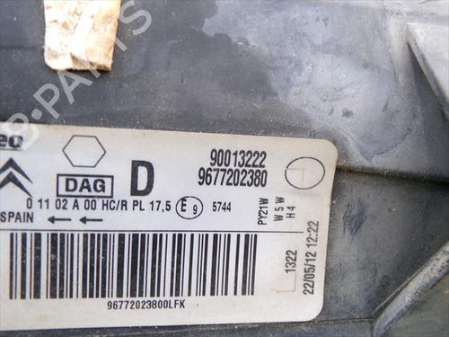 Right headlight PEUGEOT PARTNER Tepee 1.6 HDi 90 | BP34645441C29 - Image 2