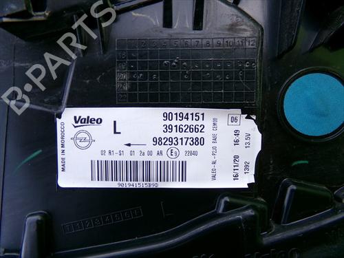 Left taillight OPEL CORSA F (P2JO) 1.2 (68) | BP40179438C34 - Image 4