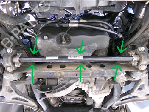 Used Anti roll bar Anti roll bar MERCEDES-BENZ R-CLASS (W251, V251) R 320 CDI 4-matic (251.022, 251.122) (224 hp) 29520500 29520500