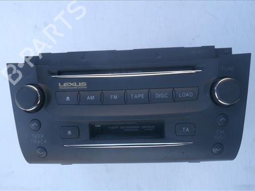 Used Radio Radio LEXUS GS (_S19_) 300 (GRS190_, GRS190R) (249 hp) 24567511 24567511