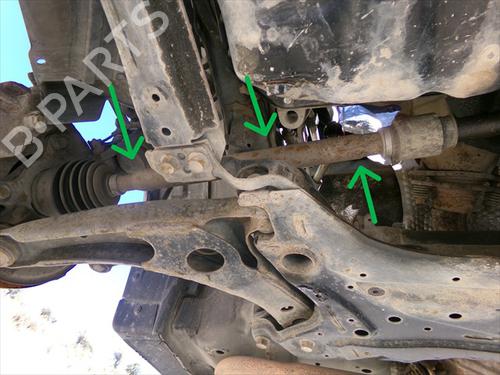 Used Right front driveshaft Right front driveshaft MITSUBISHI OUTLANDER III (GG_W, GF_W, ZJ, ZL, ZK) 2.0 Hybrid 4WD (GG2W) (200 hp) 33423339 33423339