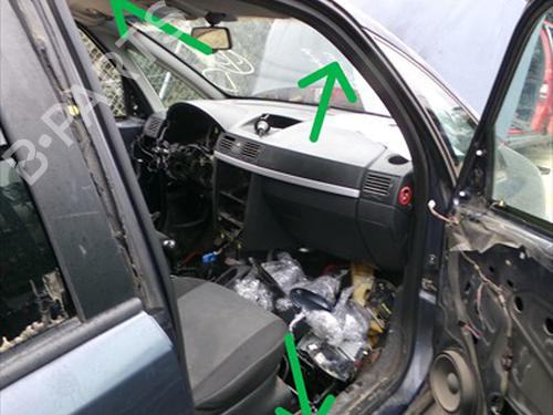 Gummiliste Gummiliste OPEL MERIVA A MPV (X03) 1.7 CDTI (E75) (100 hp) 33952641 33952641