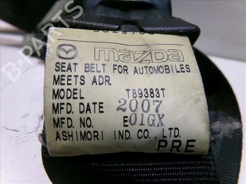 Front right seatbelt MAZDA 2 (DE_, DH_) 1.3 (DE3FS) | BP24565347I25 - Image 5