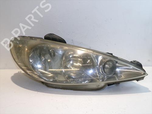 Used Right headlight Right headlight PEUGEOT 206 SW (2E/K) 2.0 HDi (90 hp) 34052848 34052848