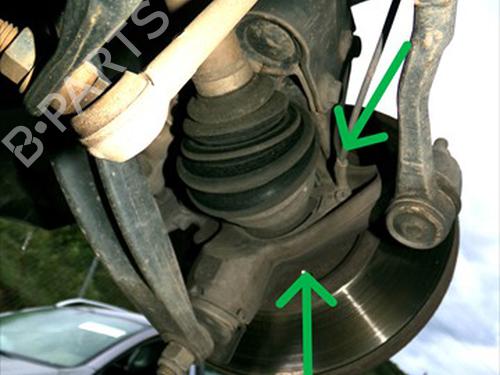 Used Right front steering knuckle Right front steering knuckle PEUGEOT PARTNER Tepee 1.6 HDi 90 (92 hp) 34645475 34645475